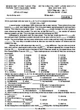 Đề kiểm tra chất lượng học kì II môn Tiếng Anh Lớp 11 - Mã đề 006 - Năm học 2018-2019 - Trường THPT Phan Đình Phùng